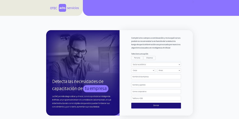 Landing Formulario IA